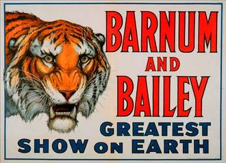 Barnum and bailey the greatest show on earth
